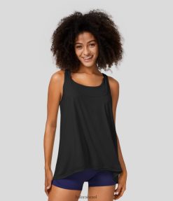 Halara נשים חולצת ספורט יוגה מרגיעה 2 ב-1 ללא שרוולים XX0PF1822 בגדים פעילים מְקוֹרִי