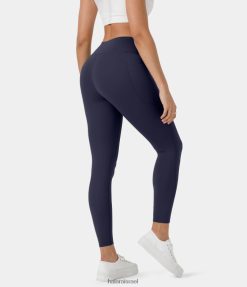 Halara נשים חותלות יוגה בכיס צד עמוק עם מותן גבוה softlyzero XX0PF1478 בגדים פעילים מעיל טווס