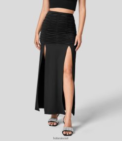 Halara נשים חצאית מקסי קז'ואל קז'ואל עם מותן גבוה XX0PF758 הַלבָּשָׁה מְקוֹרִי