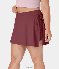 Halara נשים יומיומי softlyzero עניבה אוורירית side a line כיס צד 2 ב-1 בתוספת גודל מיני חצאית מגניבה XX0PF596 בגדים פעילים קורדובן