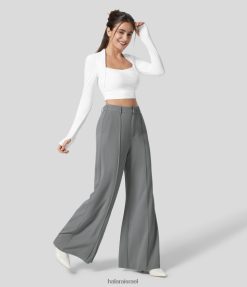 Halara נשים מכנסי עבודה עם מותניים גבוהים בכיס צד עם רוכסן אבזם XX0PF176 הַלבָּשָׁה גריפין