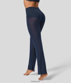 Halara נשים מכנסי ריקוד נשפכים 2 ב-1 עם מותניים גבוהים XX0PF293 בגדים פעילים אינדיגו מצב רוח