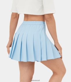 Halara נשים רוכסן מותן גבוה 2 ב-1 כיס צד קפלים מיני טניס חצאית אוורירית XX0PF574 בגדים פעילים אומפלודות