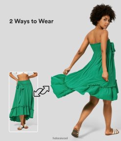 Halara נשים שמלת קז'ואל מזדמנת ללא גב XX0PF1189 הַלבָּשָׁה תוכי