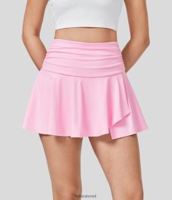 Halara נשים softlyzero חצאית מיני קז'ואל מרופדת 2 ב-1 עם מותן גבוהה אוורירית. XX0PF558 הַלבָּשָׁה מְקוֹרִי