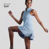 Halara נשים softlyzero מעמד אוורירי רוכסן צווארון כיס 2 חלקים מגניב מגע מיני pickleball שמלה אקטיבית XX0PF846 בגדים פעילים מלאכים נופלים